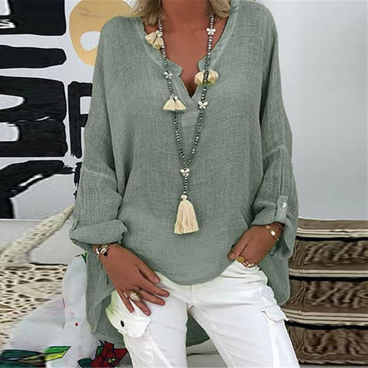 Mia – Jolie Blouse en Lin