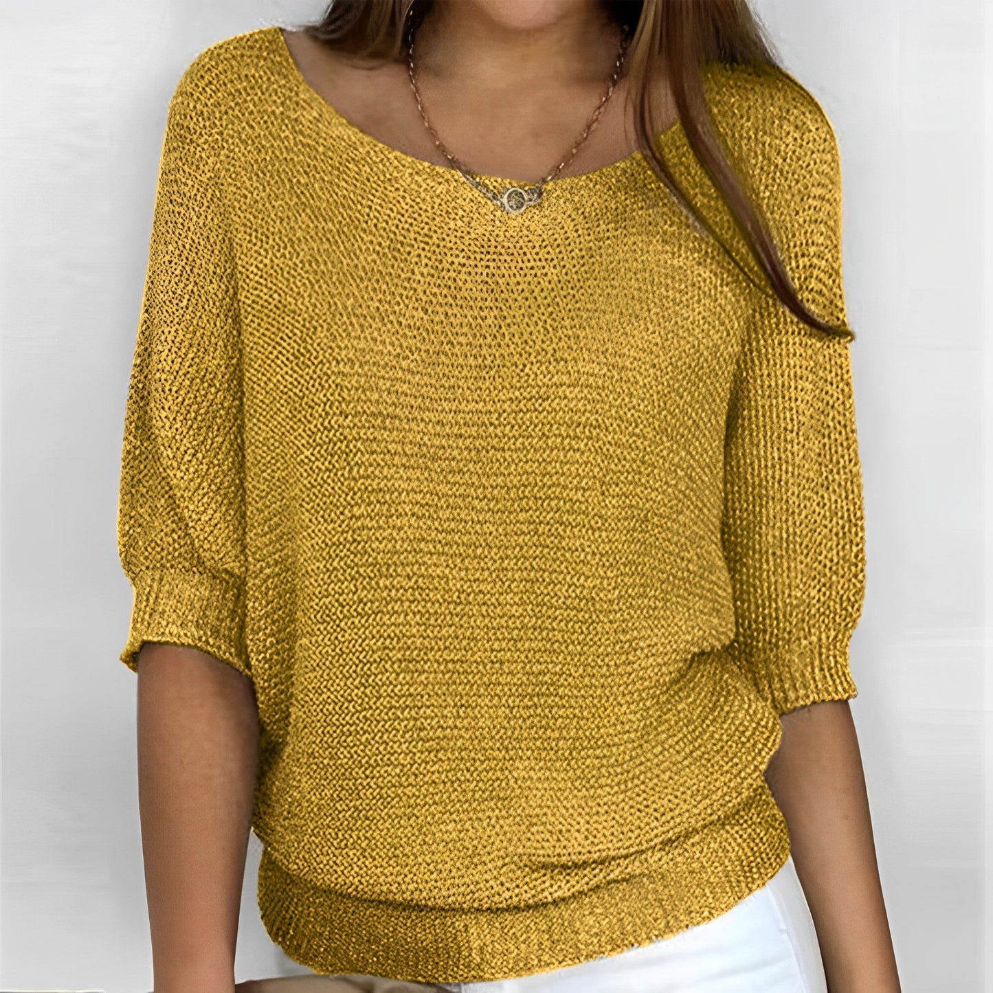 Leonie – Élégant Débardeur-Pull-Shirt