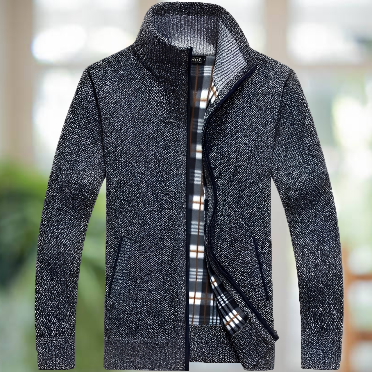 Iker – Gilet en maille doublé pour hommes