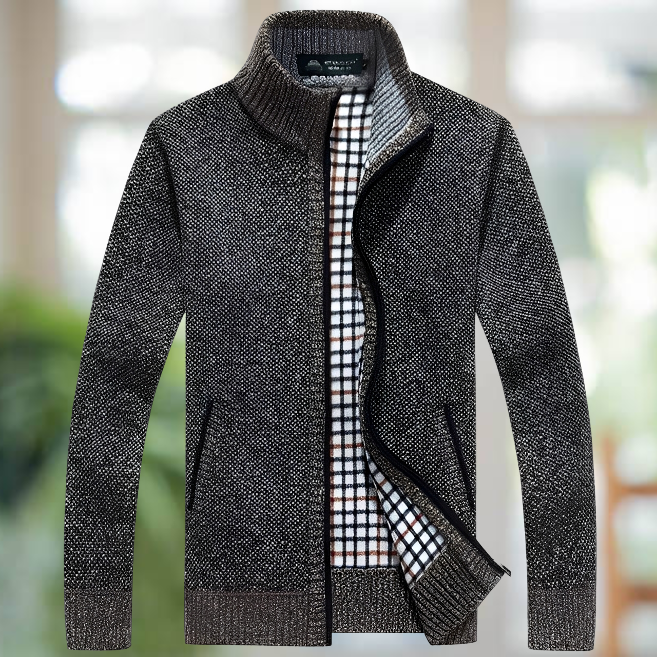Iker – Gilet en maille doublé pour hommes