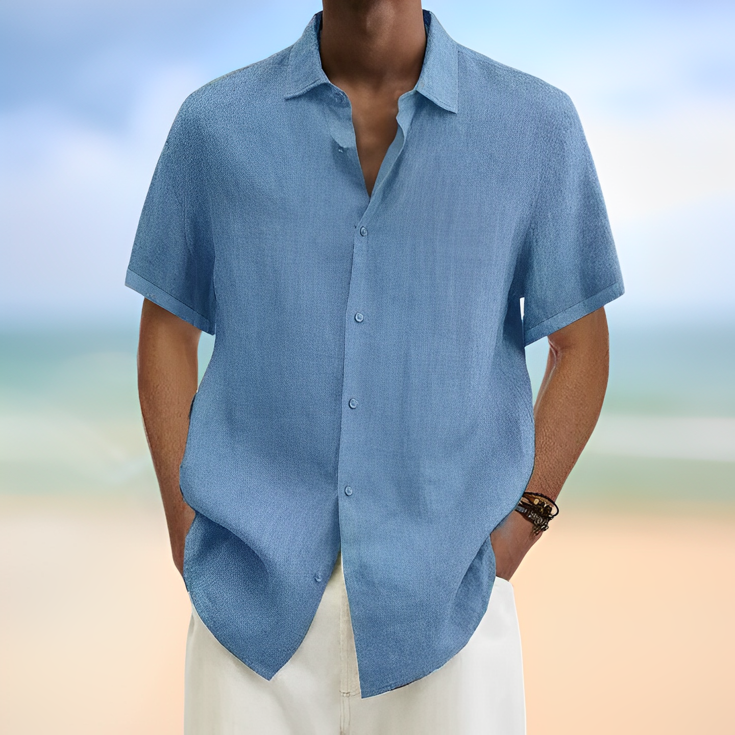 Joris – Chemise à manches courtes pour l'été