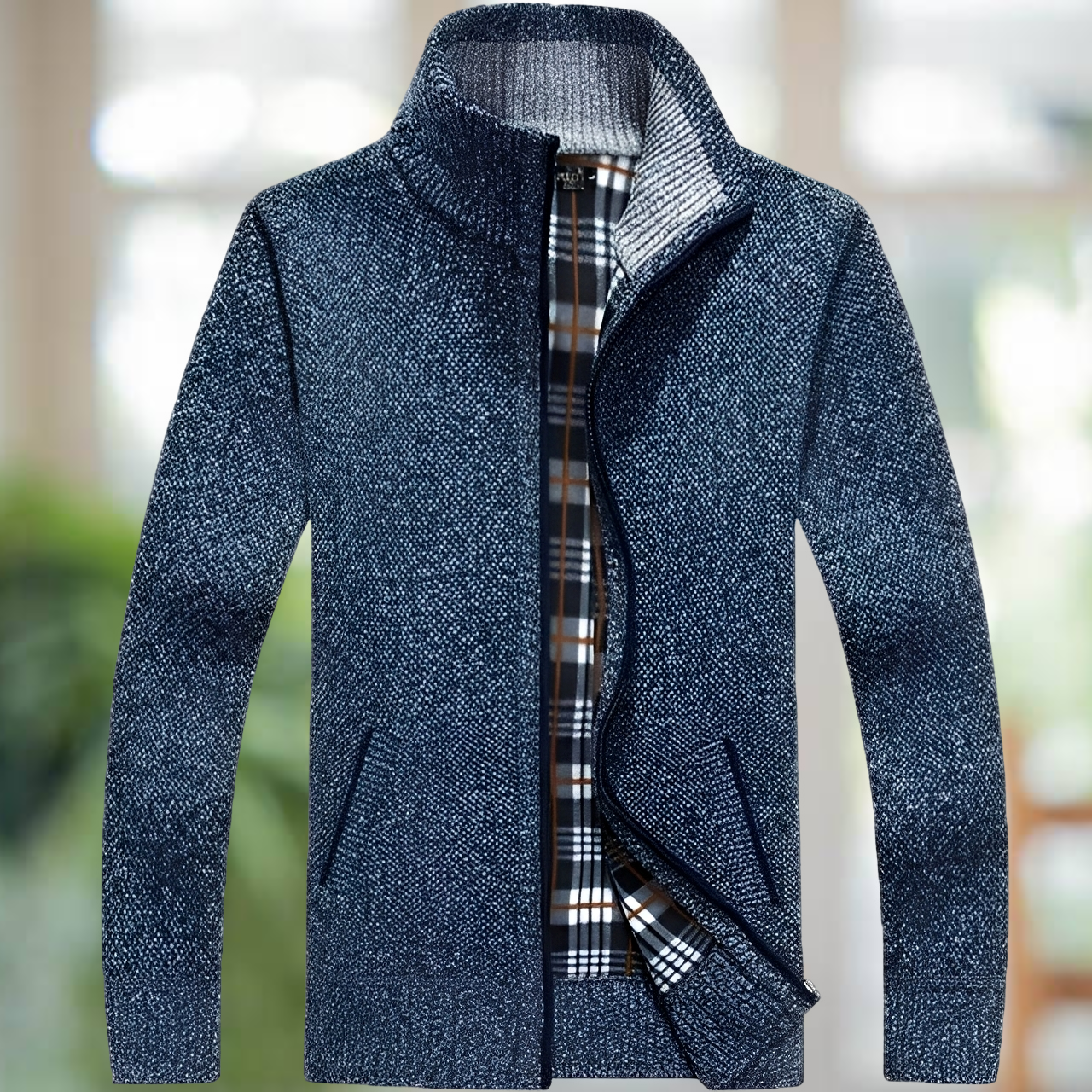 Iker – Gilet en maille doublé pour hommes