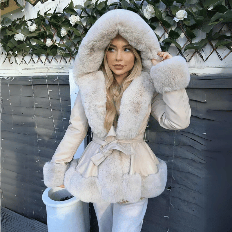 Paz – Manteau de Fourrure Élégant