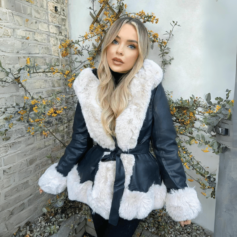 Paz – Manteau de Fourrure Élégant