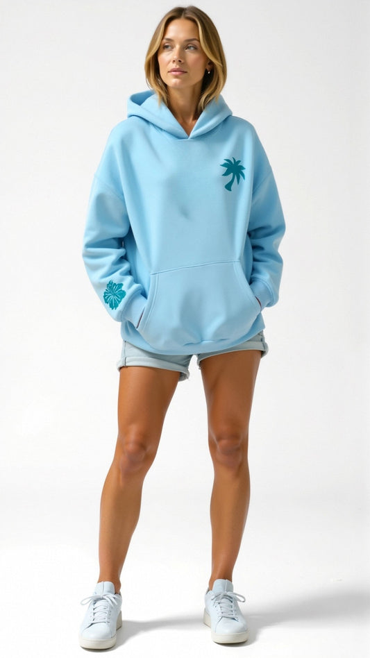 Melina – Hoodie Brodé