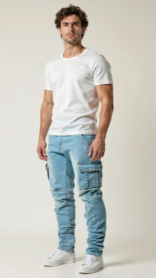 Casper – Jeans Cargo Stretch
