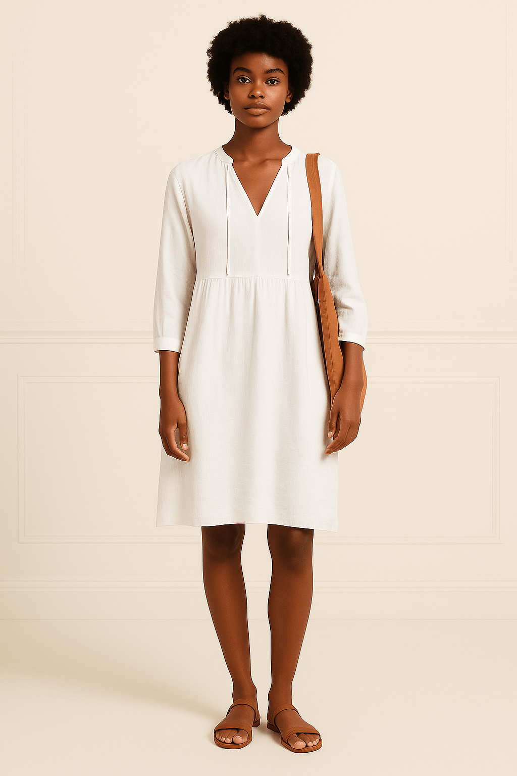 Mira – Robe chemise décontractée pour tous les jours