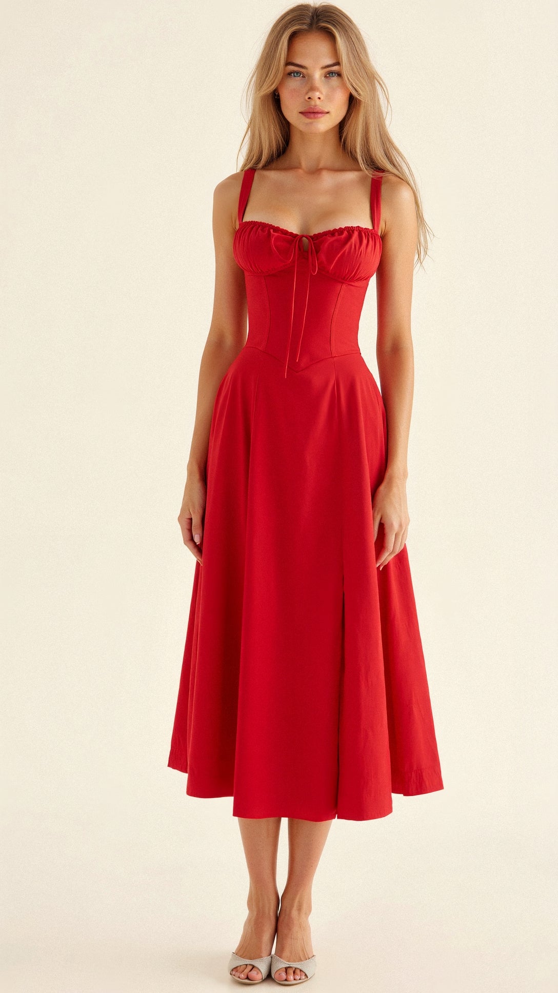 Liana – Robe Midi Corset