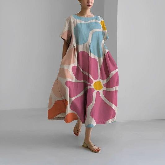 Ronja – Robe Imprimée Décontractée